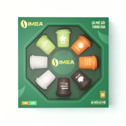 Cà phê hoà tan SIMEA hộp 8v