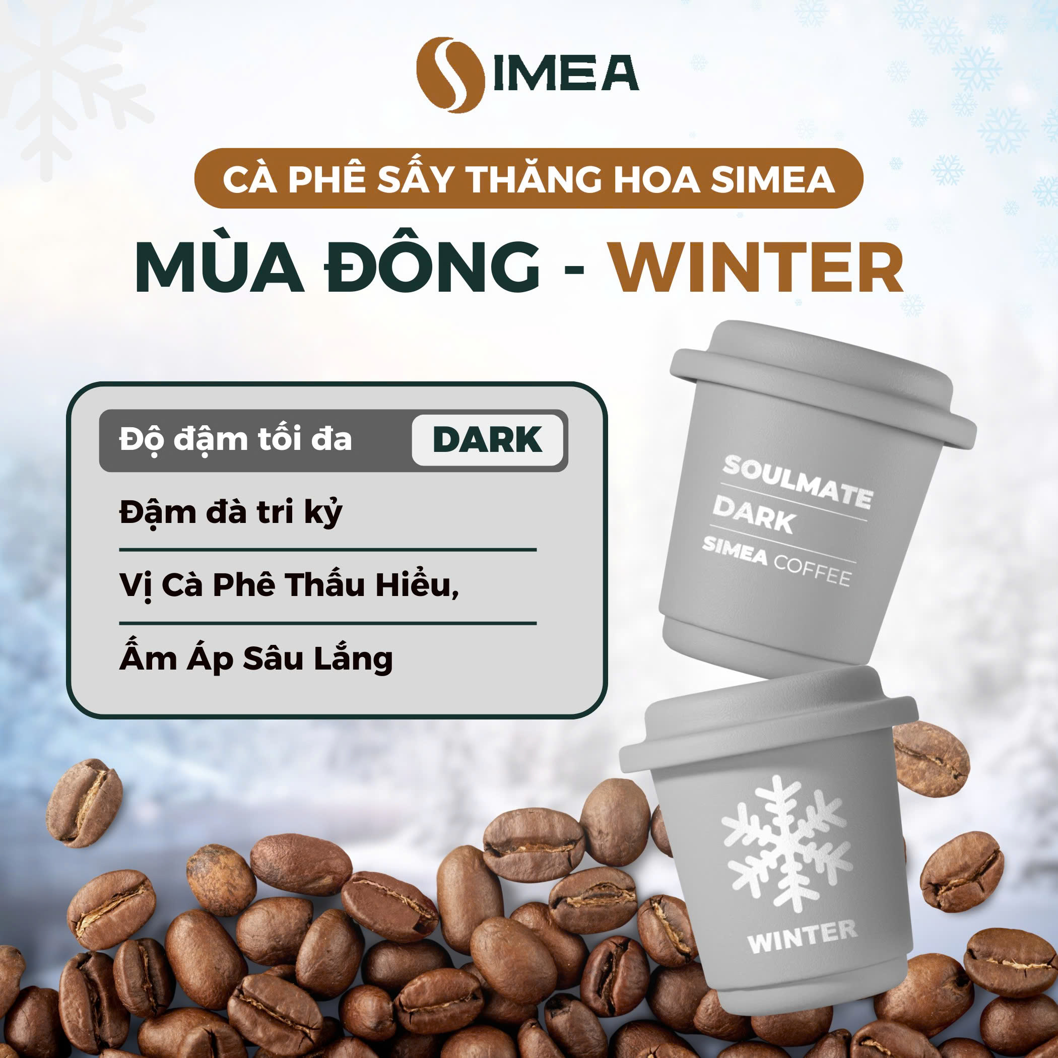 Cà phê sấy thăng hoa SIMEA hộp 8 viên - Ảnh 3