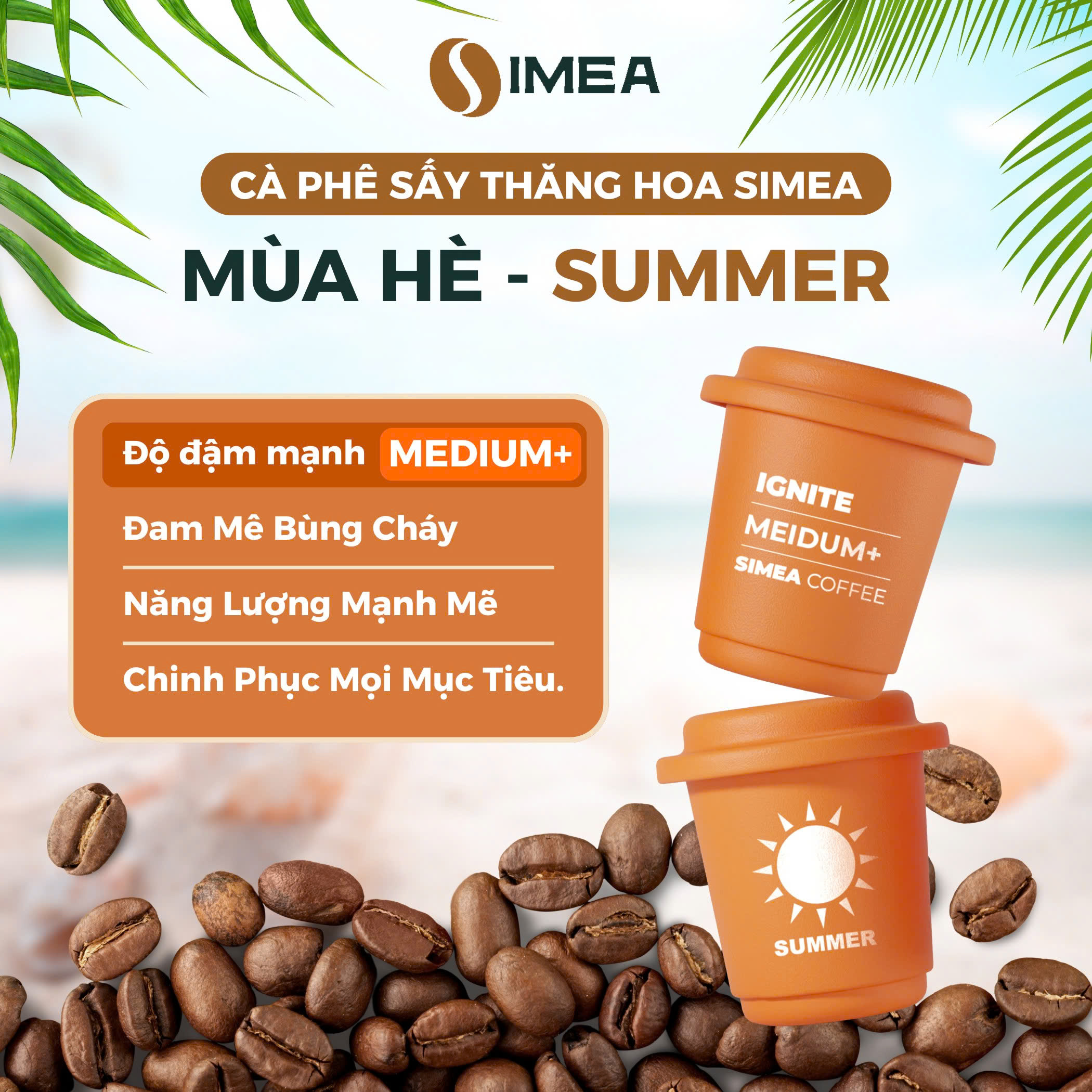 Cà phê sấy thăng hoa SIMEA hộp 8 viên - Ảnh 2